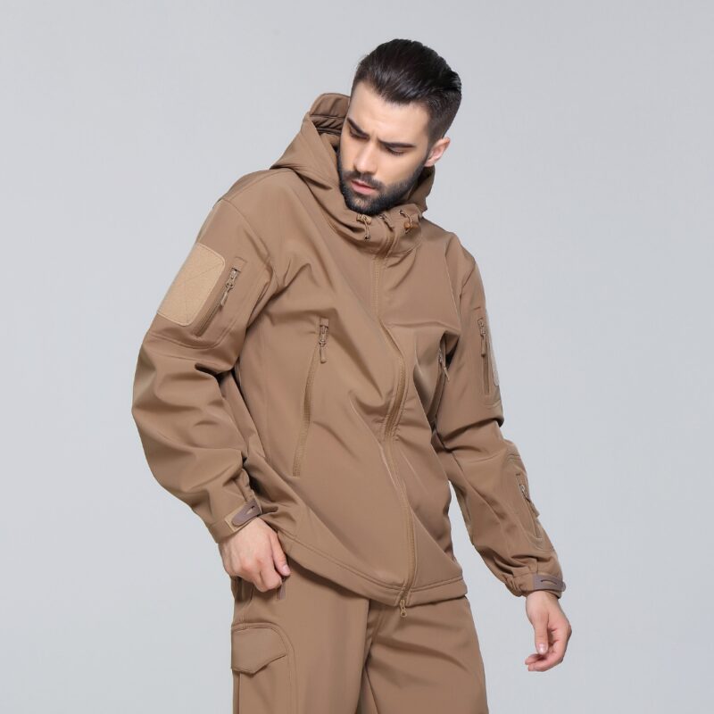 Tactical Clothing Men's Thick Softshell Army Outdoo