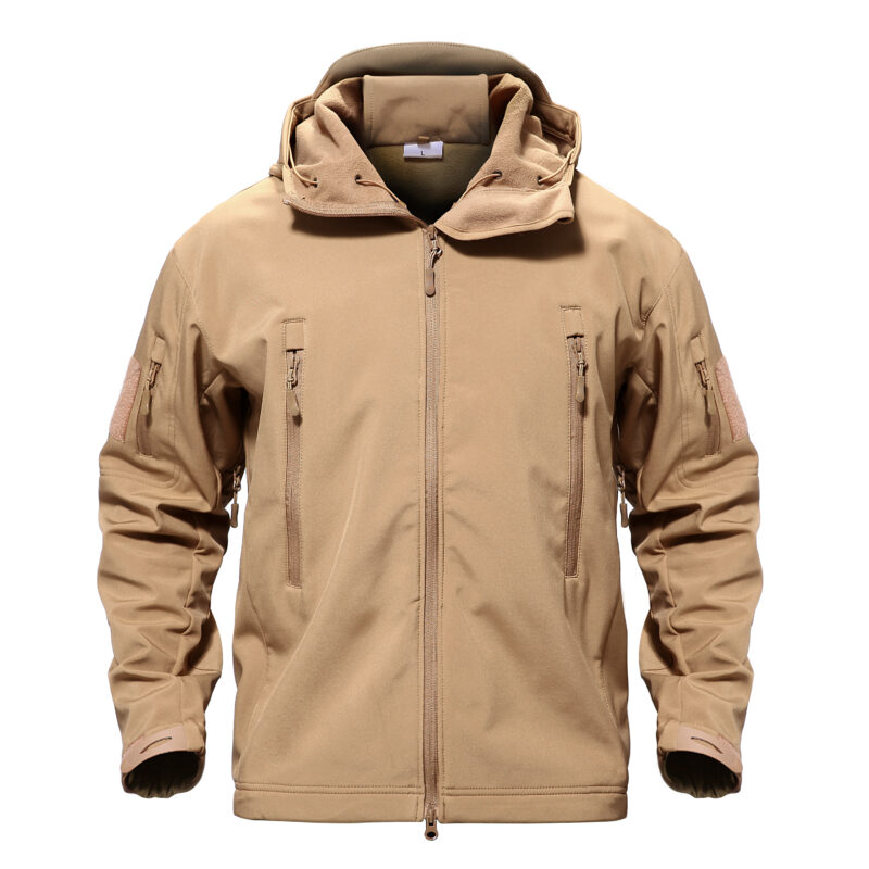 Tactical Clothing Men's Thick Softshell Army Outdoo