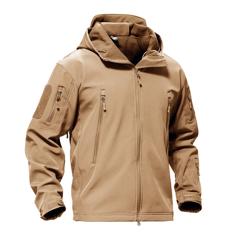 Tactical Clothing Men's Thick Softshell Army Outdoo